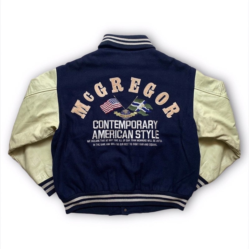 Jaket varsity vtg mcgregor full bordir