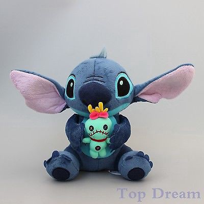 [ In stock] Boneka Lilo &amp; Stitch Bahan Plush Ukuran Untuk Anak Laki-Laki / Perempuan 25cm