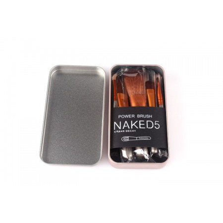 Alat kecantikan / serbaguna / BRUSH KUAS MAKE UP NAKED (1 SET ISI 7 KUAS)