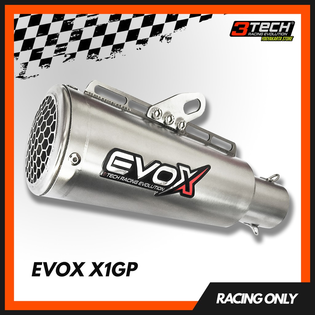 Knalpot EVOX X1GP Fullsystem by 3Tech Racing Evolution