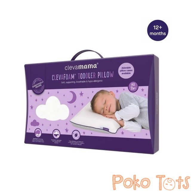 Clevamama Clevafoam Toddler Pillow Cleva Mama Bantal Balita