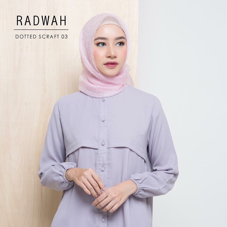 Radwah - Dotted Scarf - Hijab Square