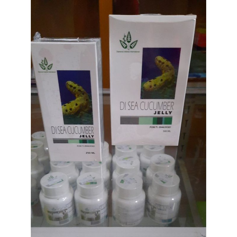 Jelly gamat 250~500ml  D.I sea cucumber diamond interest (ORI)EXP 2023