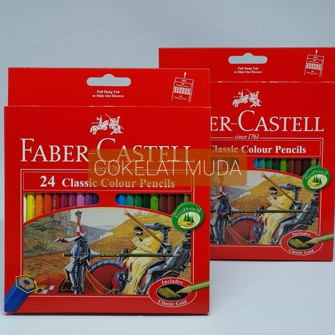

Pensil Warna Faber Castell Isi 24 Panjang (Set) Kualitas Premium