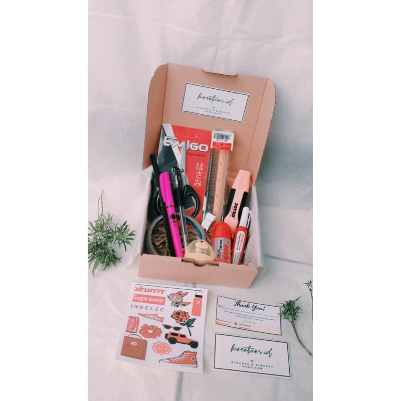 

[KINANTWINS.ID] (COD) HAMPERS ALAT TULIS | GIFT BOX