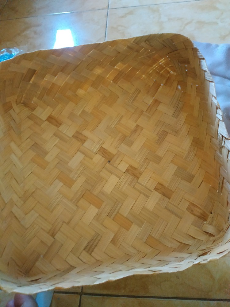 Pegon Cangking Natural / Besek Cangking/ Besek Pipiti / Besek Ada Handelnya/ Besek 15x25