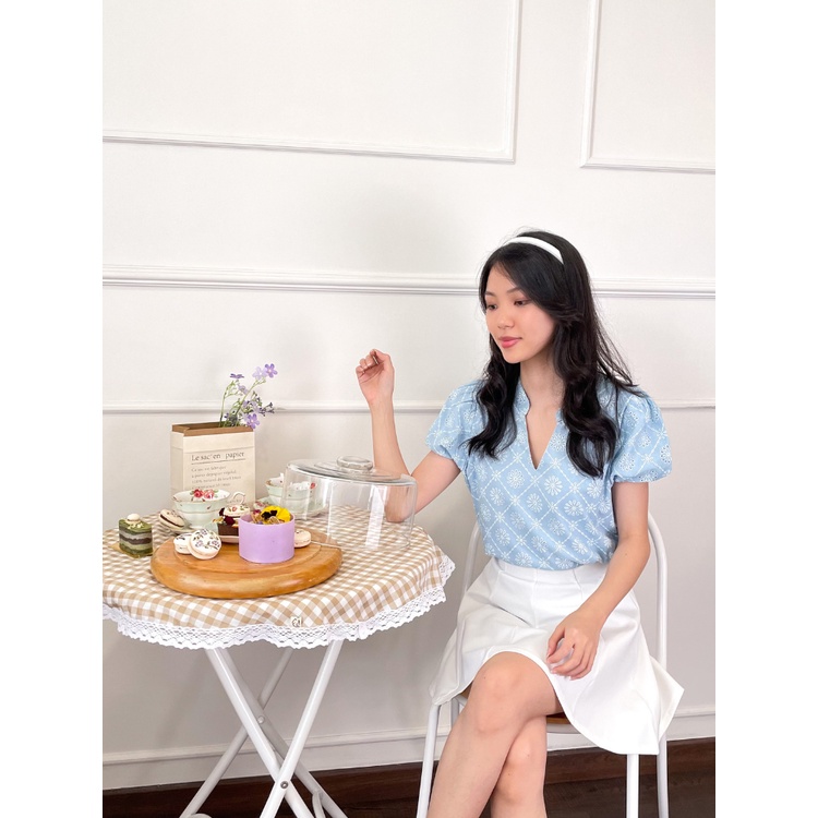 Kadaka T-0473 Puffy Blouse Embroidery Pattern