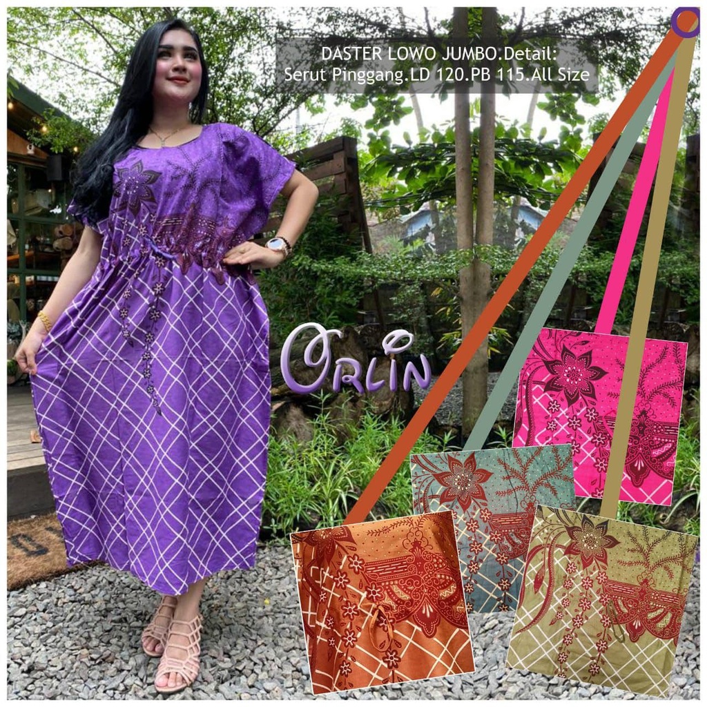 BATIK WANITA DASTER LOWO KELELAWAR RAYON JUMBO MURAH BIG SIZE XXL ( RATU KUPU SULTAN LESTARI LITA ORLIN CAPUNG ) KEKINIAN BUMIL SERUT DEPAN MURAH ADEM