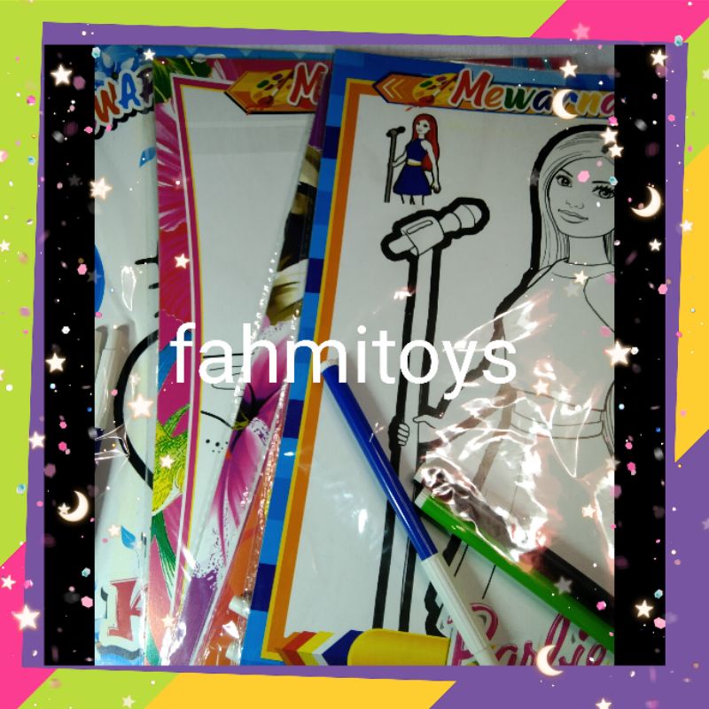 

mewarnai isi free spidol