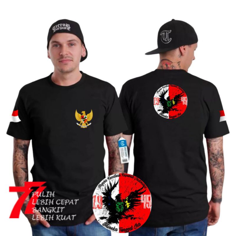 KAOS KEMERDEKAAN RI GAMBAR DTF SUPER BAGUS BEST SELLER GERCEP ORDER