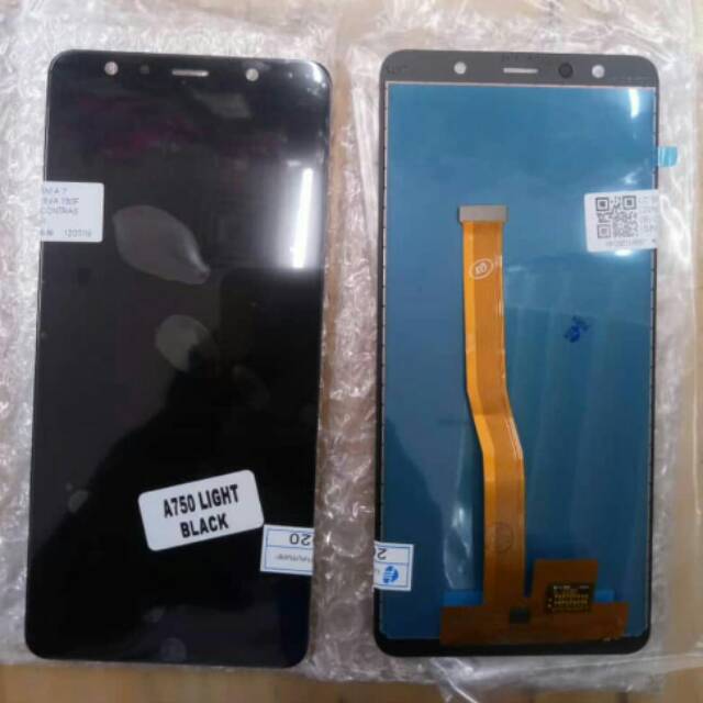 Lcd ts samsung galaxy a 7 2018 a 750 contras lcd touchscreen samsung a 750 a 7 2018 kontras