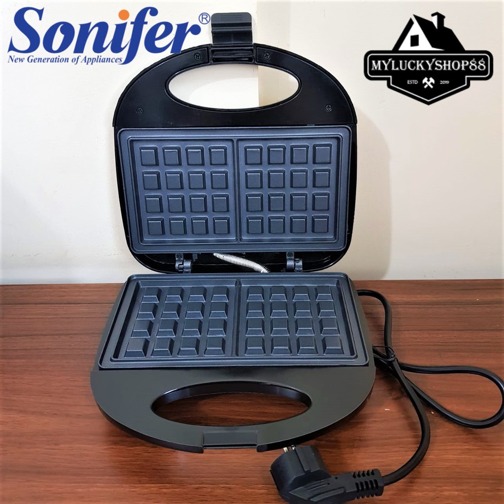 Sonifer Waffle Maker SF-6043 Non Stick Alat Pembuat Roti SF6043