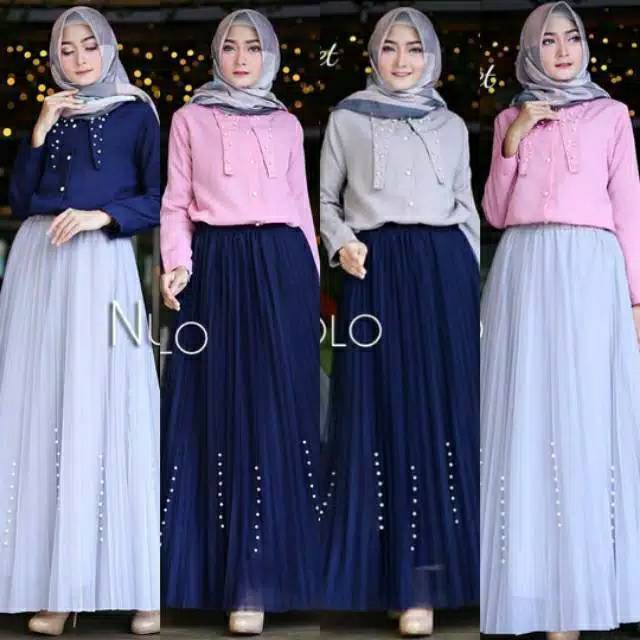 Viana set 2 in 1 / baju setelan