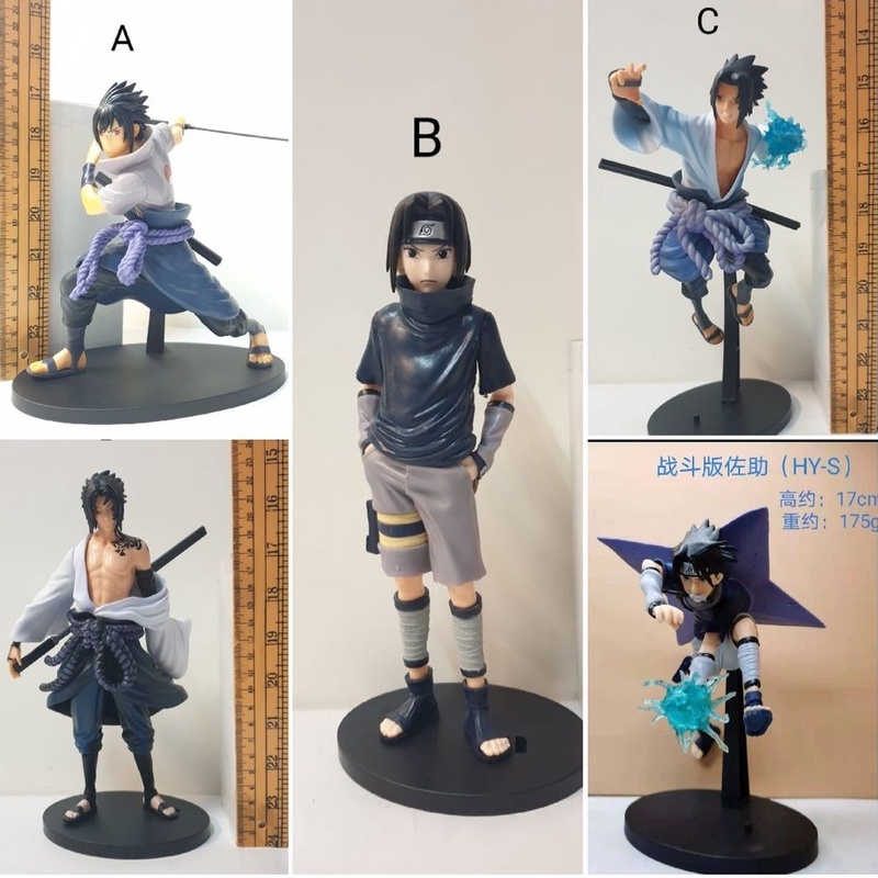 Action Figure Sasuke Naruto Anime Figur Mainan
