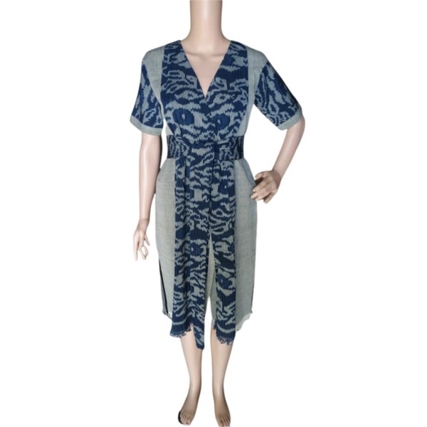 Nana tunik / tunik tenun cassual wanita tenun endek premium