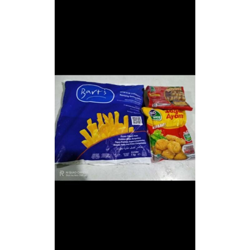 

Pahe (kentang 1kg+naget 250g+sosis 375g)