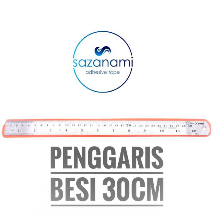 

Dapatkan Xeho Penggaris Besi 30Cm Stainless Steel Ruler Dijamin Ori