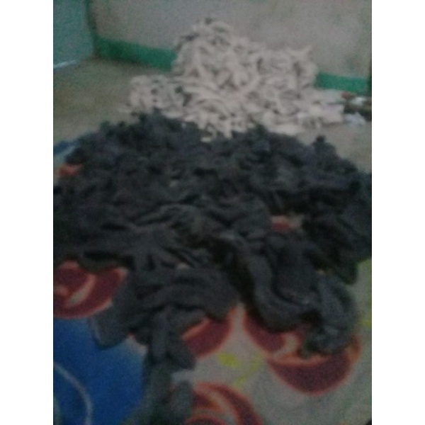 SARUNG TANGAN KAIN SECOND /SEMI  BEKAS (12 pasang/lusin/24 Pcs)