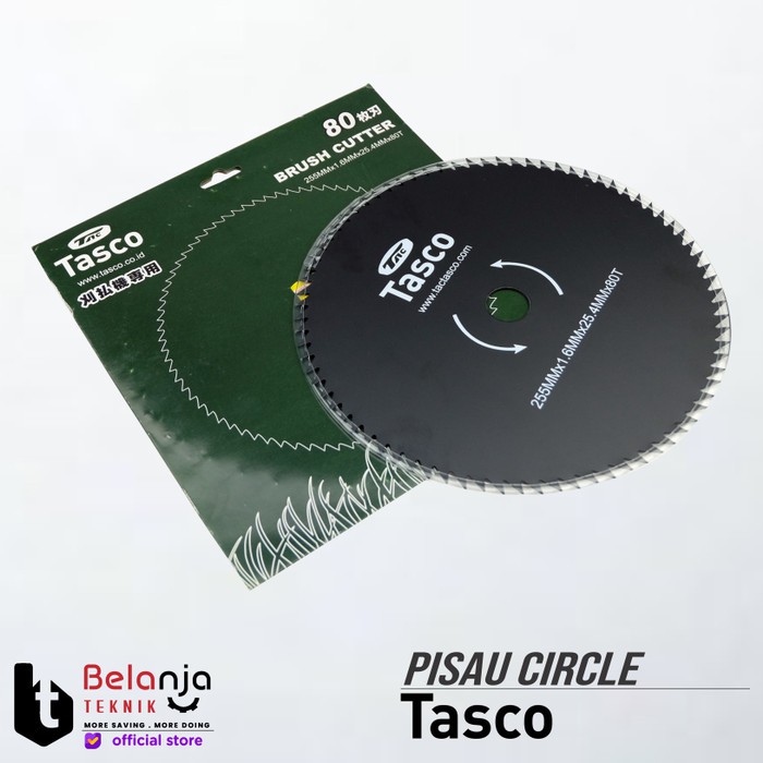 TERBARU TASCO PISAU POTONG RUMPUT BULAT 80 T PISAU BABAT RUMPUT BUNDAR MATA 80