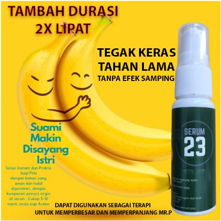 Serum 23 SERUM23 Obat Ejakulasi Dini Tahan Lama Pembesar