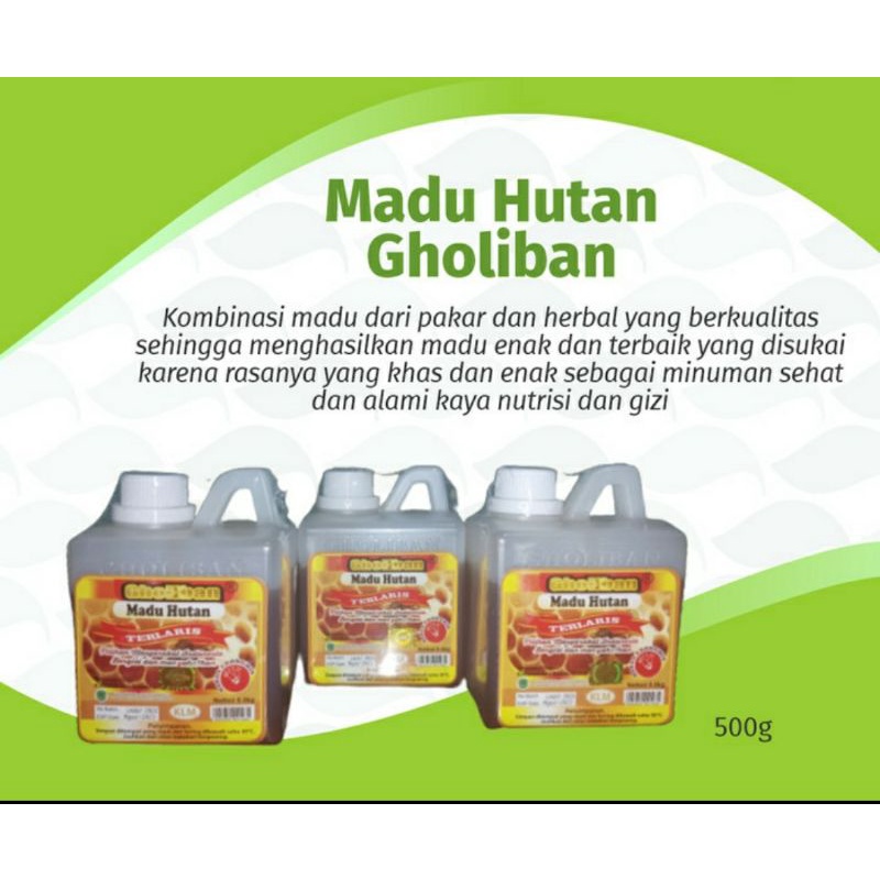 

Madu Hutan Gholiban Kalimantan