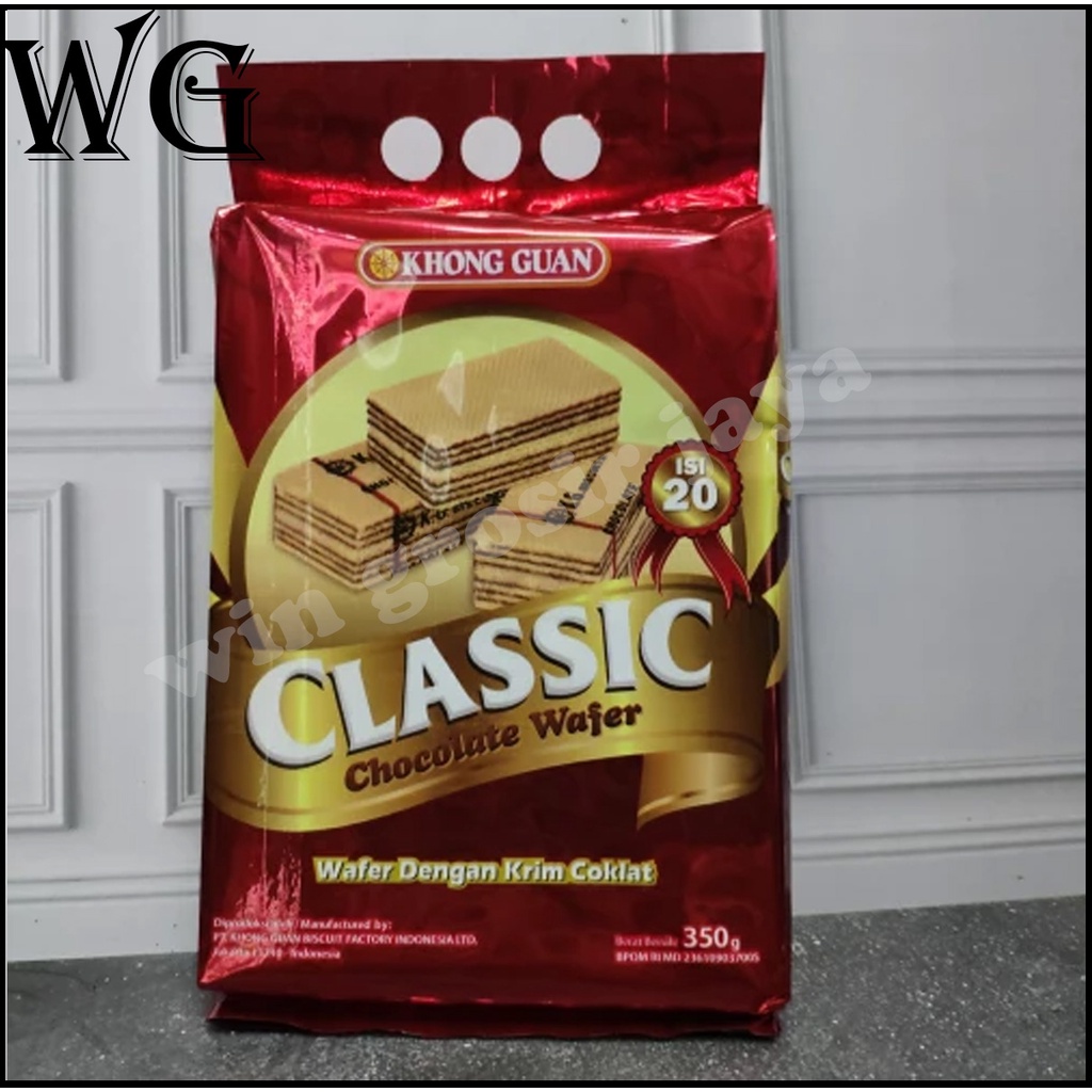 

Kong Guan Classic Wafer Chocolate 350 gram