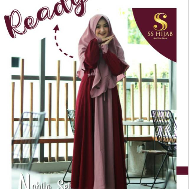 GAMIS SYARI NABILA BY SS HIJAB