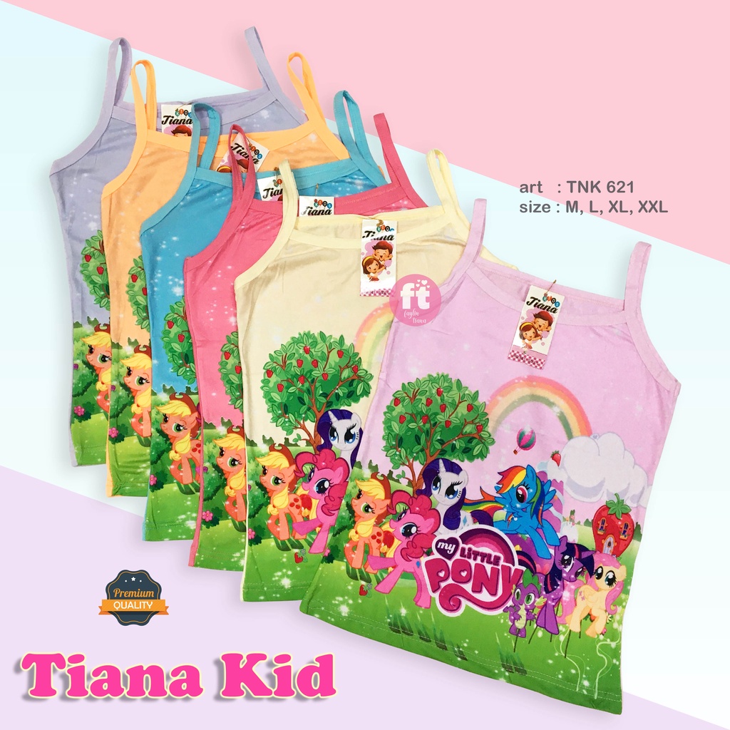 TIANA KIDS | Tanktop Anak  / Atasan Anak  / Singlet Anak  / art TNK 621