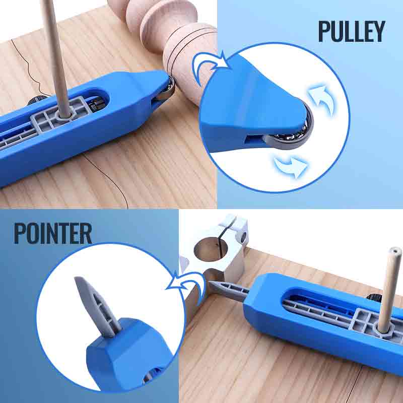 Alat Ukur Kontur Profile Scribing Dengan Kunci Adjustable Untuk Pengerjaan Kayu