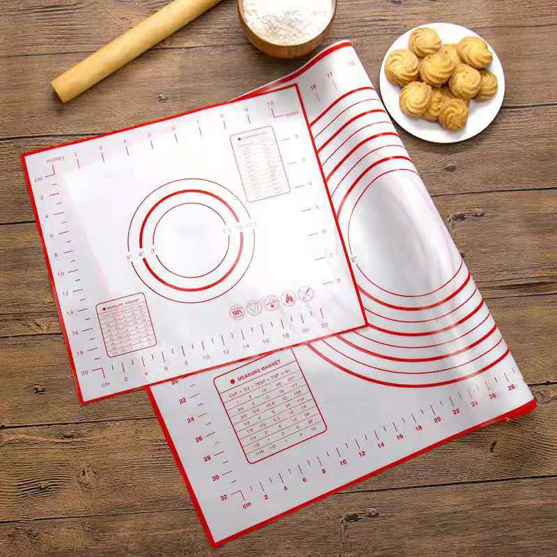 PW2 ALAS SILIKON ADONAN SILICONE BAKING MAT 60 X 40 UKURAN BESAR Silicone Mat Alas Adonan Pizza Martabak