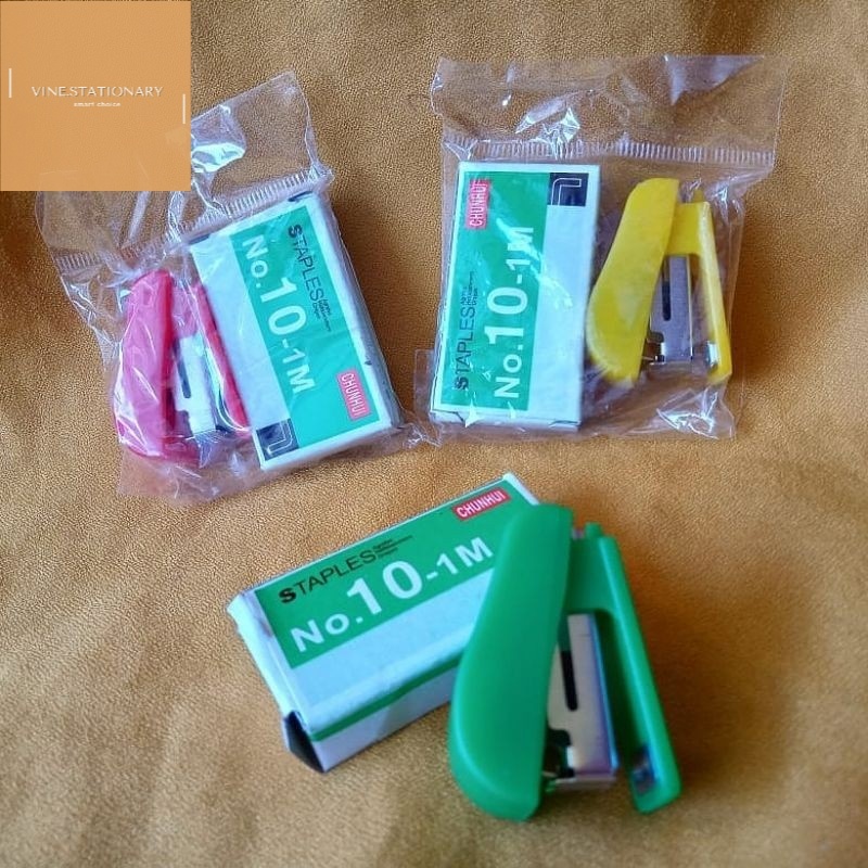 

STAPLES MINI FREE ISI 1 BARIS/STAPLES UKURAN KECIL/VINE STATIONARY