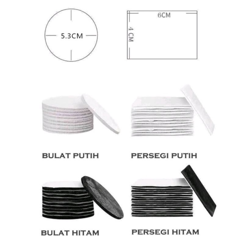 Velcro Perekat Sprei Selimut Kain Harga 1 PASANG