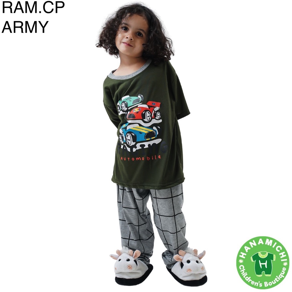 Hanamichi RAM.CP Baju Tidur Anak Lengan Pendek