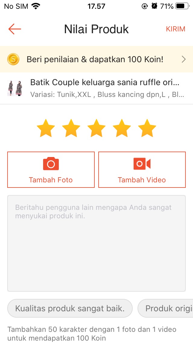 Batik Couple Keluarga Sania Ruffle Ori Ndoro Jowi Dnt Poenix