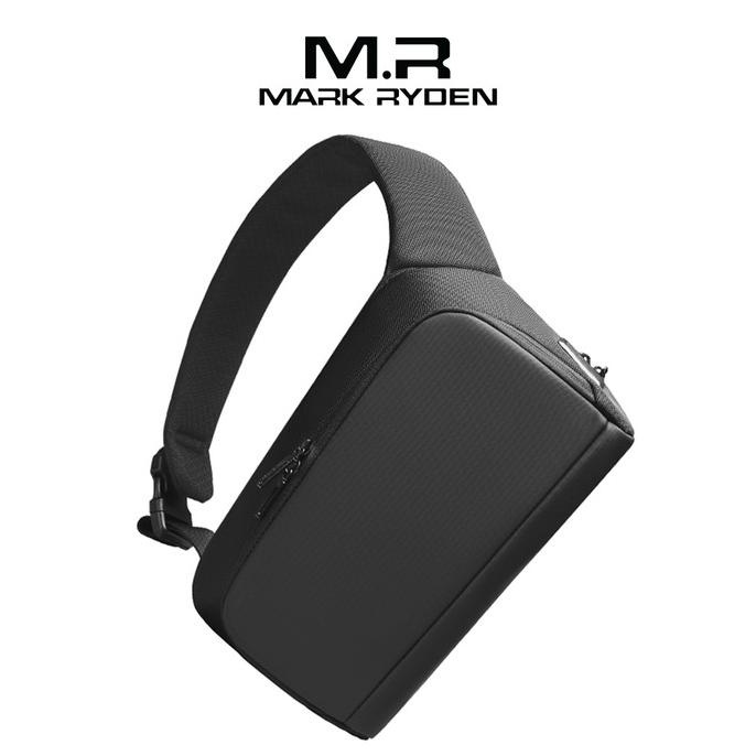 Mark Ryden MR8893 Crossbody Shoulder Bag - Tas Selempang Sling - BLACK