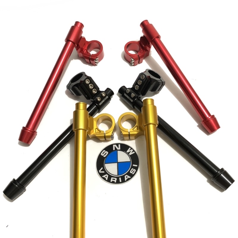 STANG JEPIT NUI SATRIA FU OLD SATRIA FU INJEKSI HONDA SONIC 150R STANG NUI ADJUSTABLE FU F150