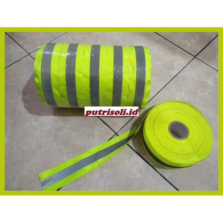 

Airptsev- Reflective Ribbon / Tape. Pita Reflektif -Asli-Sli.