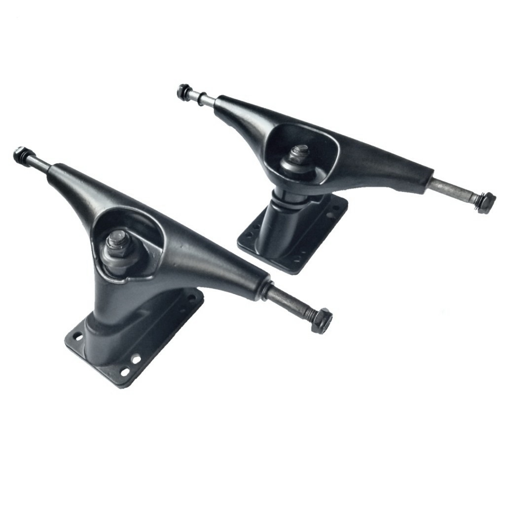 2pcs truck CARVER CX4 Warna Silverhitam Dengan Baut Untuk skateboard