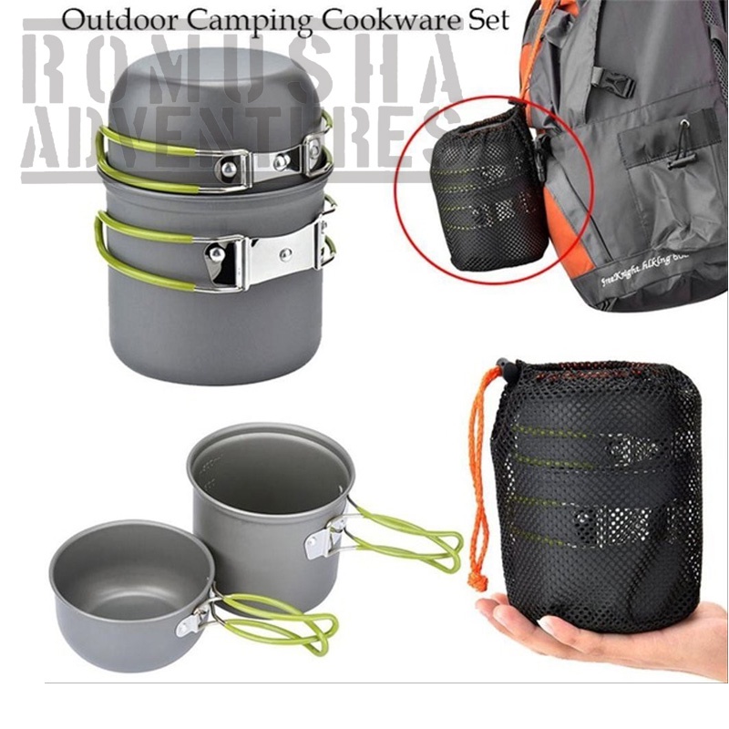 Cooking Set Alat Masak Camping Nesting Ultralight SY 101 Ultralight Alat Masak Outdoor