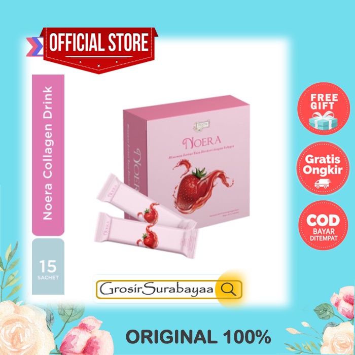 TERMURAH Noera Collagen Drink Noeraskincare - Suplemen Pemutih Kulit BPOM Noera Drink Me Collagen