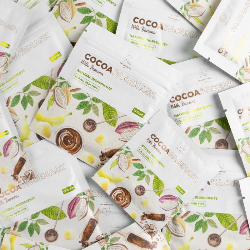 (BPOM) Cocoa Face Mask - Masker Bubuk by thisnaturel