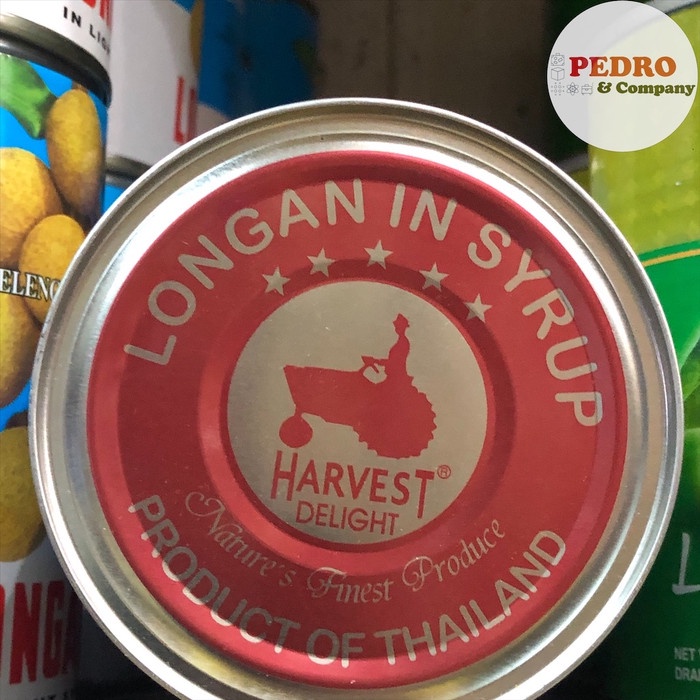 

Kalengbuah- Harvest Delight Longan Buah Lengkeng Sirup Syrup Kaleng 565 Gram -Buah-Kaleng.