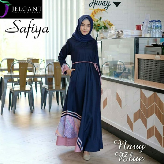 GAMIS SYARI ANNAJAH CAPUCCINO 900GR 110 140 ALLSIZE GAMIS SYARI BUSUI CADAR CREPE HQ POLOS MURAH I.