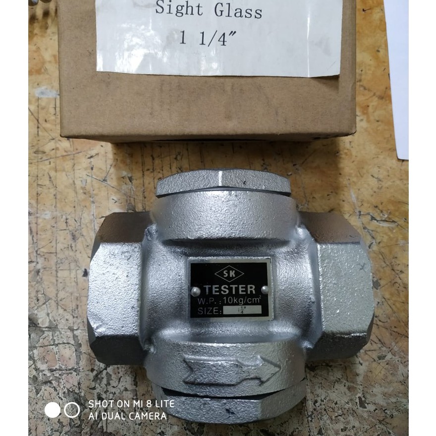 Jual Sight Glass TESTER CI BSPT Drat 11/4" (Inch) Shopee Indonesia