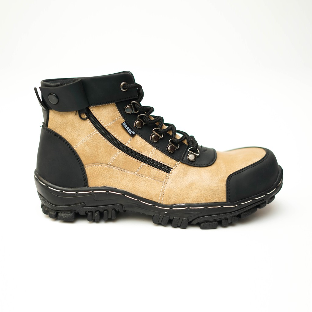 CBY  morris sepatu boot safety ujung besi sepatu bikers sepatu gunung sepatu pria
