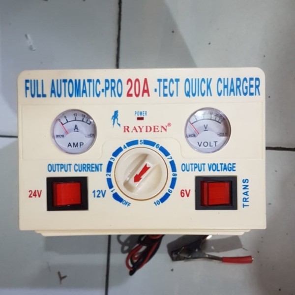 carger 20a charger aki 24v 24volt 24 v 24 volt 20 ampere besar bagus
