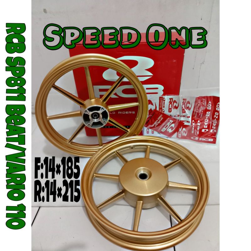 velg racing rcb beat Vario 110 sp811 ring 14 ×185/215