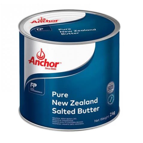 

ANCHOR Pure New Zealand Salted Butter Mentega Salted New Zealand 2 kg