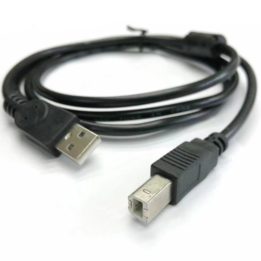 KABEL USB PRINTER 1.5M HITAM / AM BM 1.5 METER / 1.5 M GOOD QUALITY