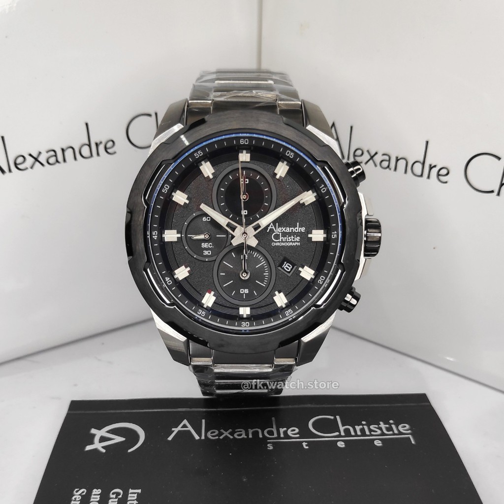 Alexandre Christie AC 6523 / AC6523MC Jam Tangan Pria Analog Original